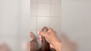 Nice BBC masturbation with nice cumshot