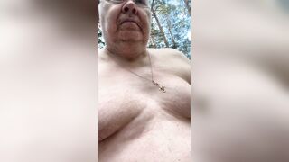 Jerking off in a nice plaace