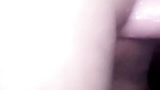 Twink twerks fat ass and rides dildo